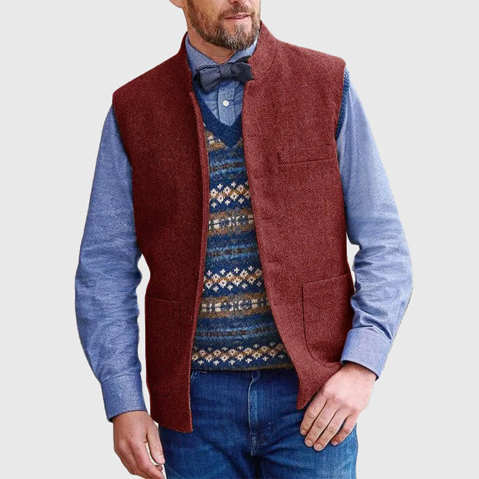 Edward Stone Classic Textured Vest