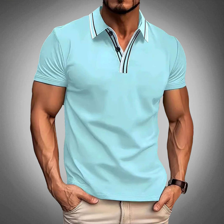 Edward Stone Contrast Trim Polo Shirt