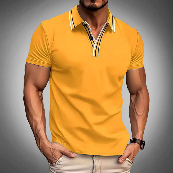 Edward Stone Contrast Trim Polo Shirt
