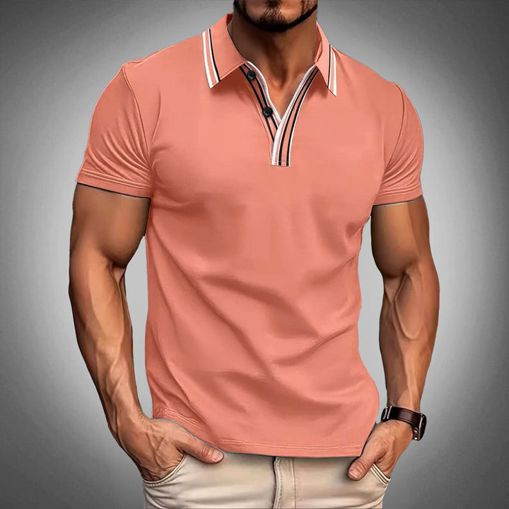 Edward Stone Contrast Trim Polo Shirt