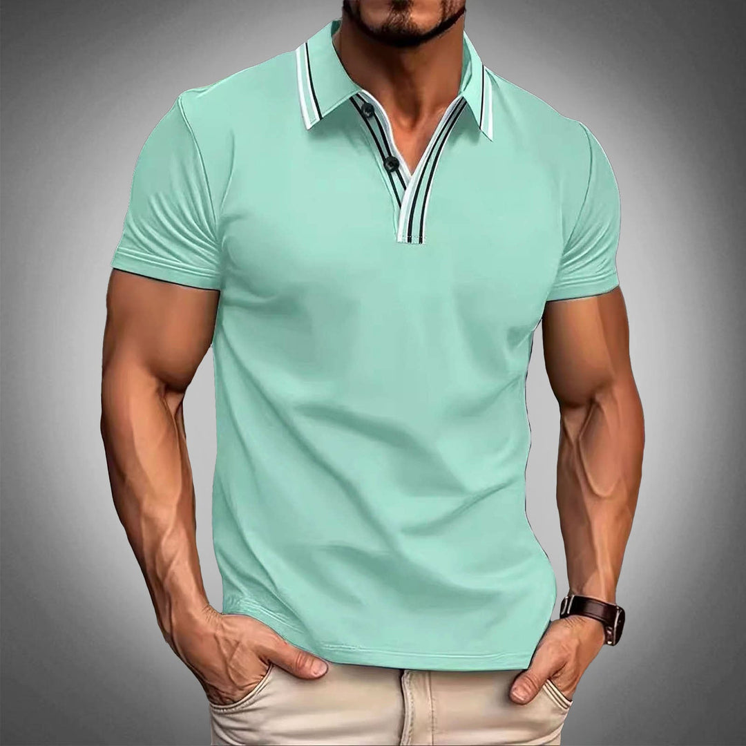 Edward Stone Contrast Trim Polo Shirt