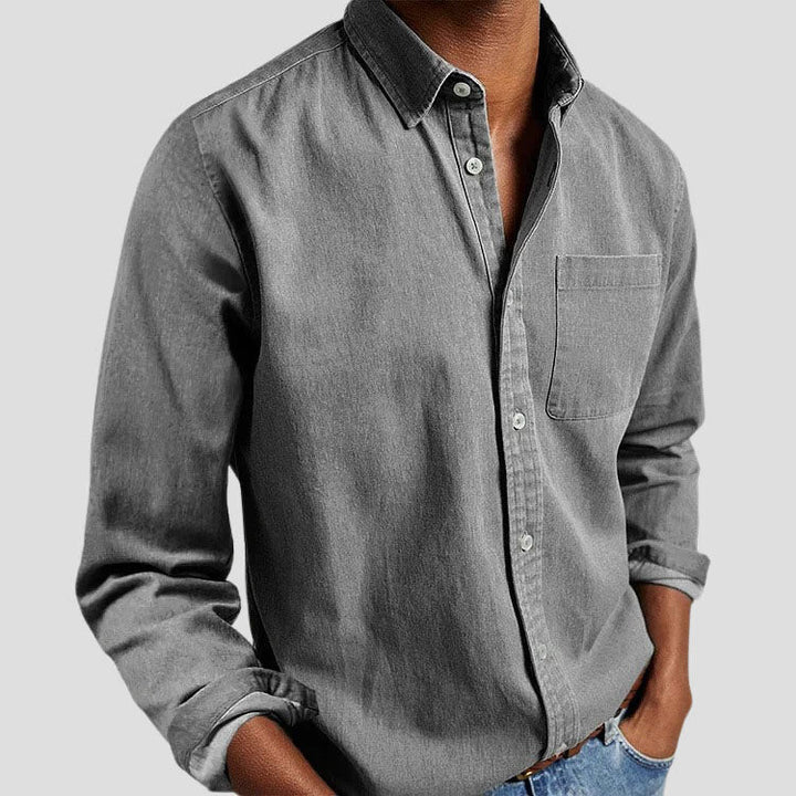 Edward Stone Cotton Button-Up Shirt