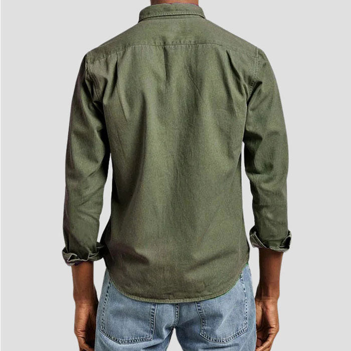 Edward Stone Cotton Button-Up Shirt