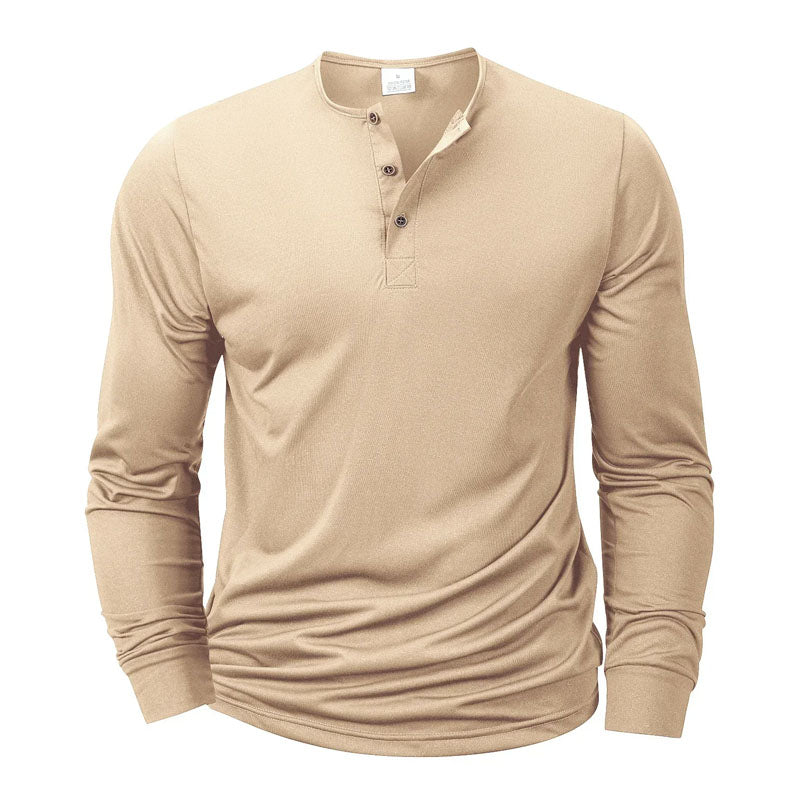 Edward Stone Long Sleeve Henley Shirt