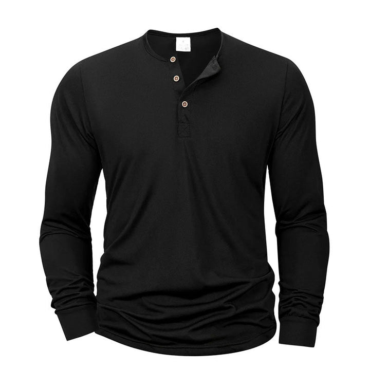 Edward Stone Long Sleeve Henley Shirt