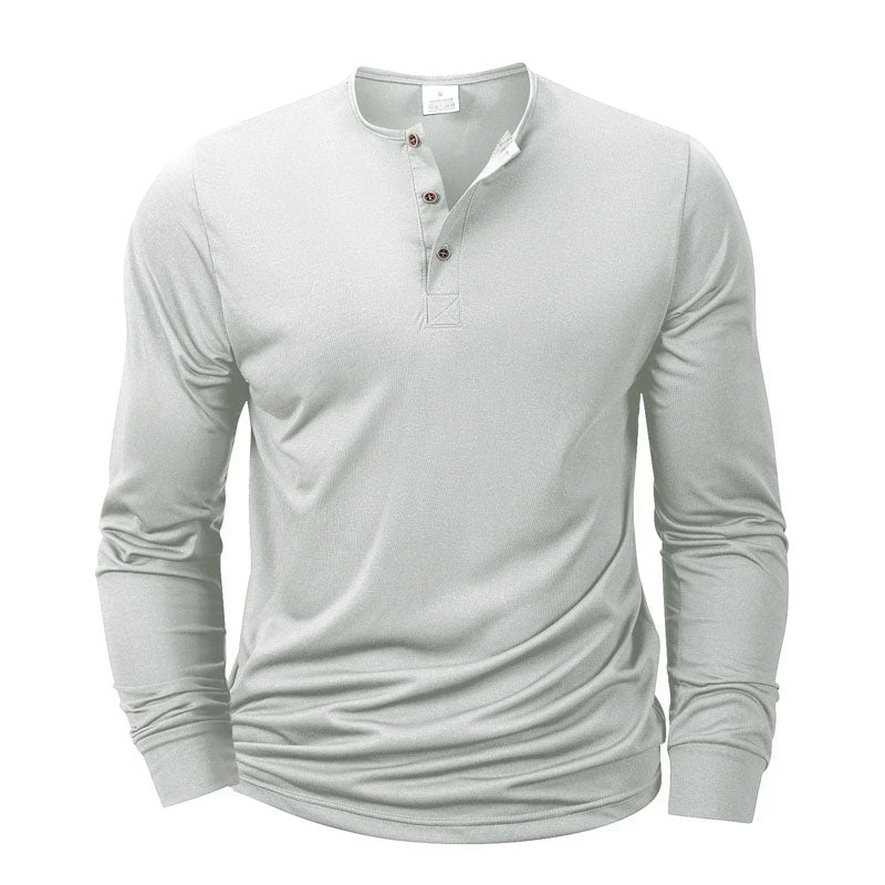 Edward Stone Long Sleeve Henley Shirt