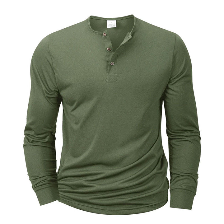 Edward Stone Long Sleeve Henley Shirt