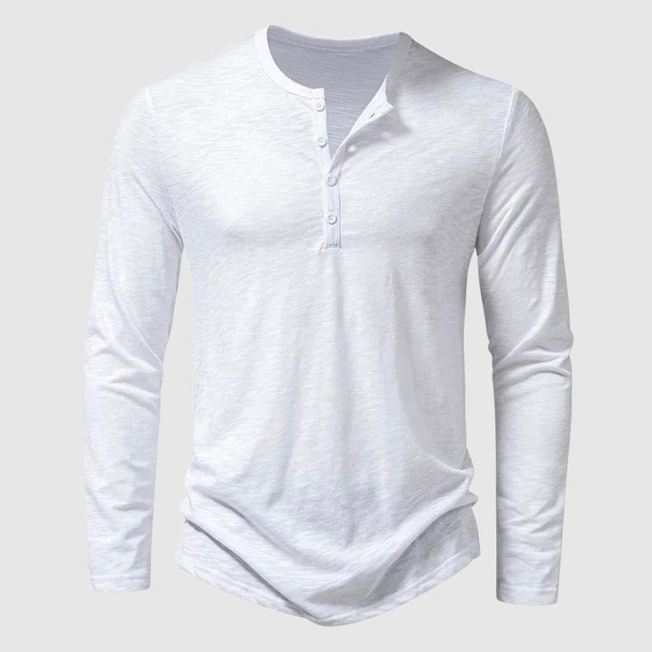 Edward Stone Long Sleeve Henley Shirt