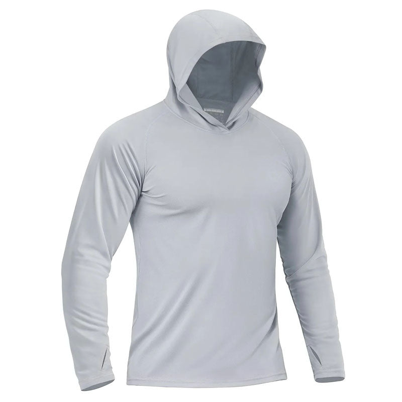 Edward Stone Long Sleeve Hooded Sports Shirt