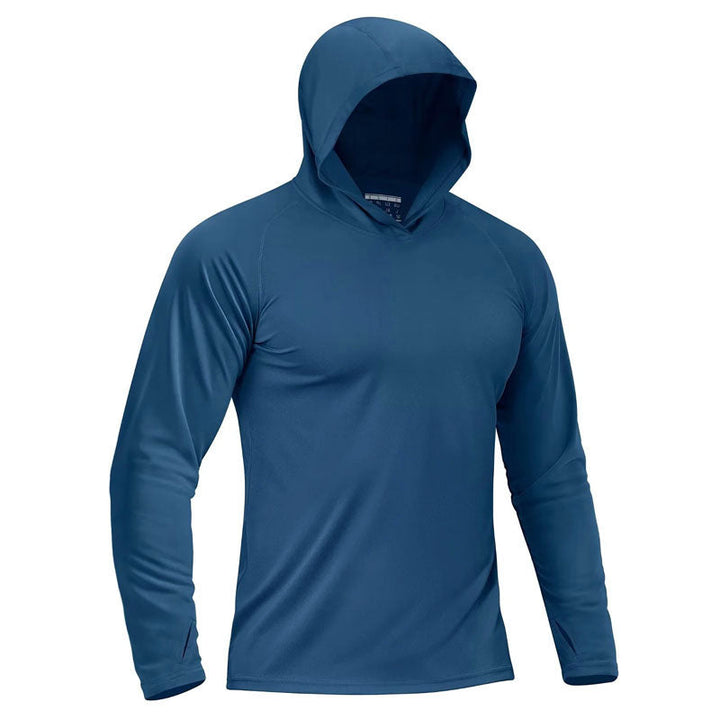 Edward Stone Long Sleeve Hooded Sports Shirt