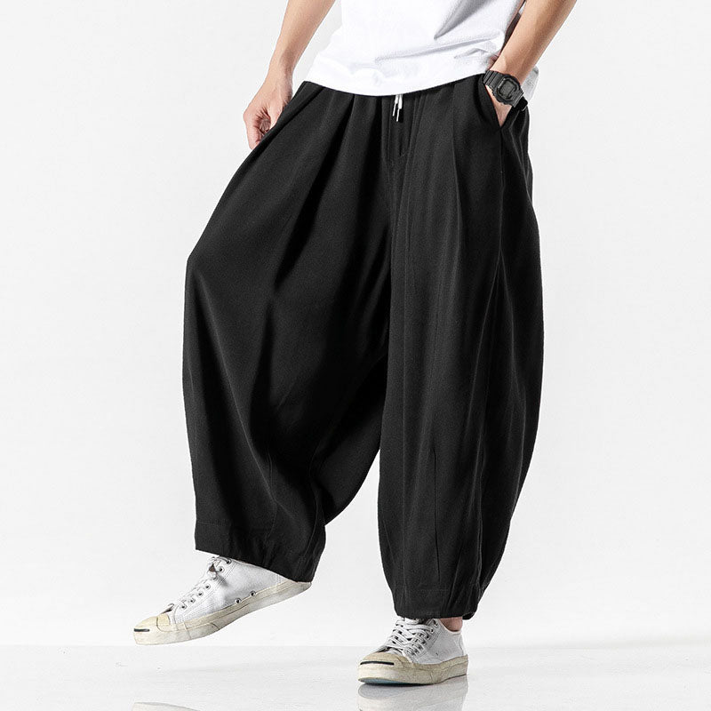 Edward Stone Loose Balloon-Leg Pants