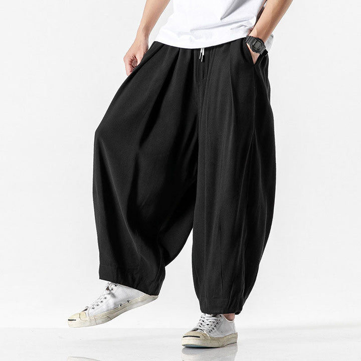 Edward Stone Loose Balloon-Leg Pants