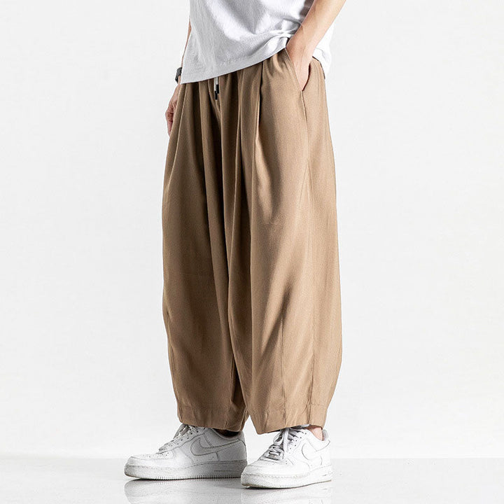 Edward Stone Loose Balloon-Leg Pants