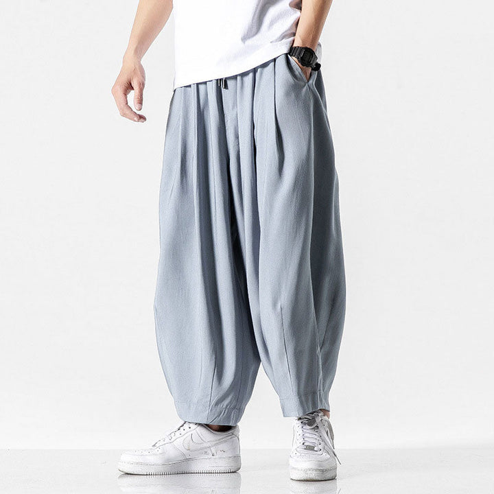 Edward Stone Loose Balloon-Leg Pants