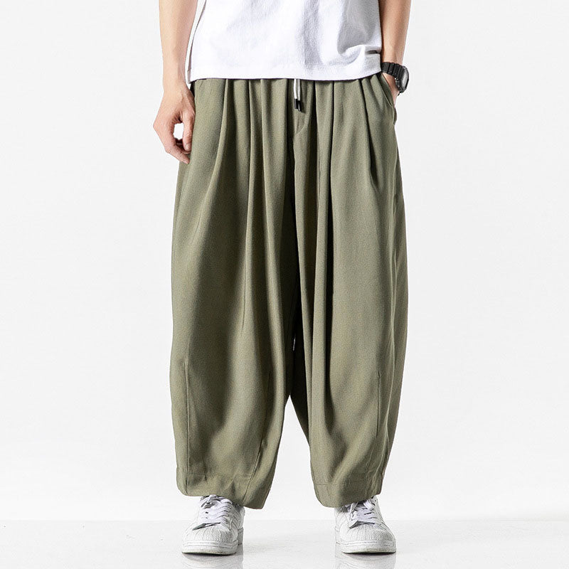 Edward Stone Loose Balloon-Leg Pants