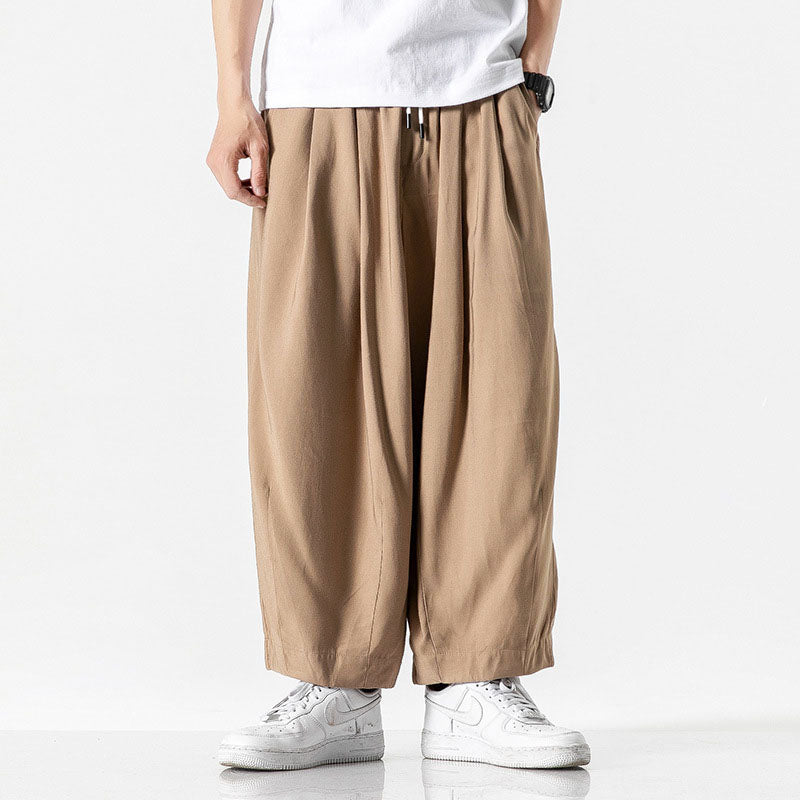 Edward Stone Loose Balloon-Leg Pants