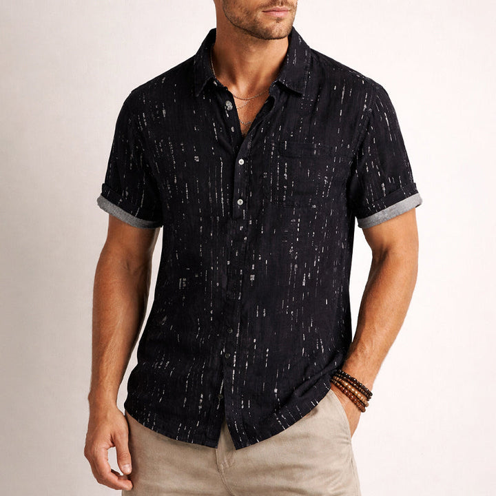 Edward Stone Printed Short Sleeve Shirt