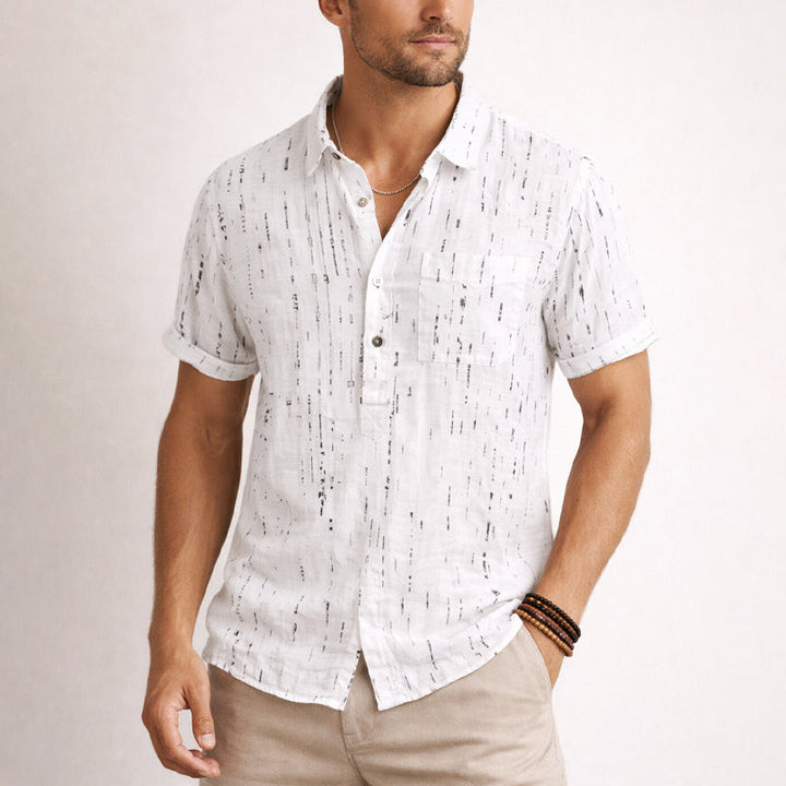 Edward Stone Printed Short Sleeve Shirt