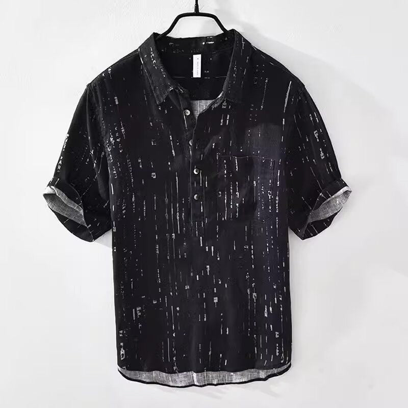 Edward Stone Printed Short Sleeve Shirt