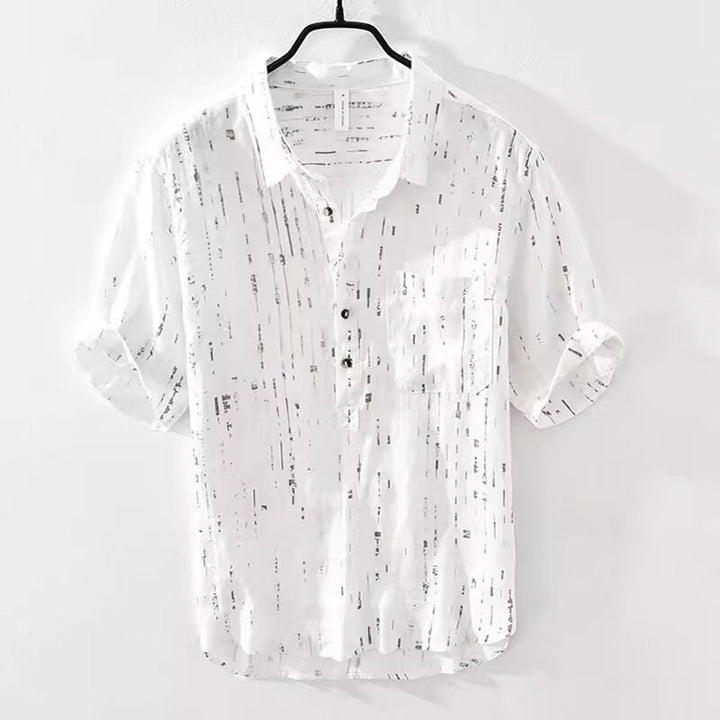 Edward Stone Printed Short Sleeve Shirt