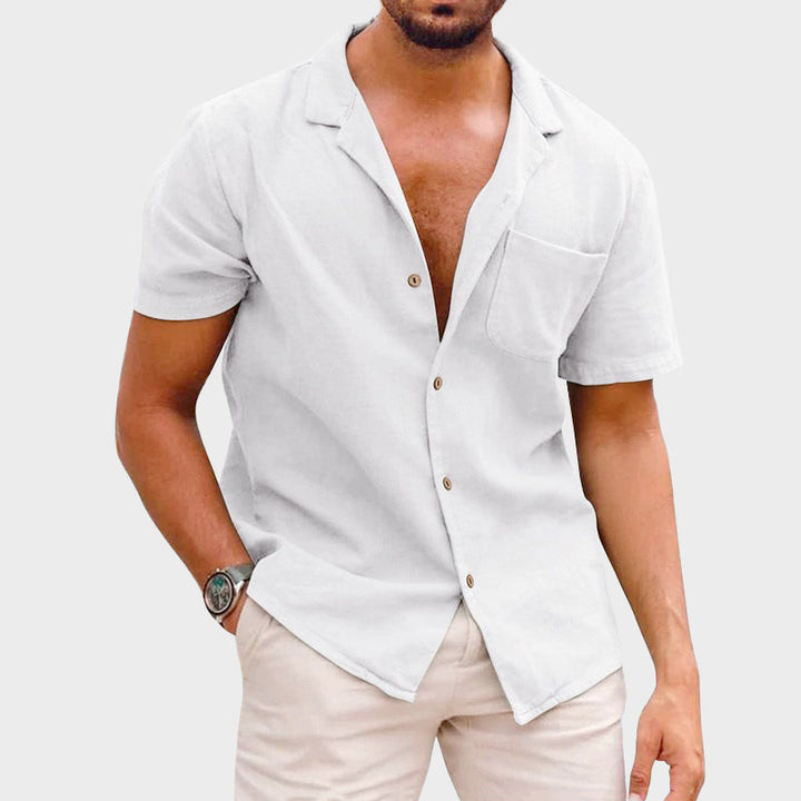 Edward Stone Relaxed Fit Short-Sleeve Shirt