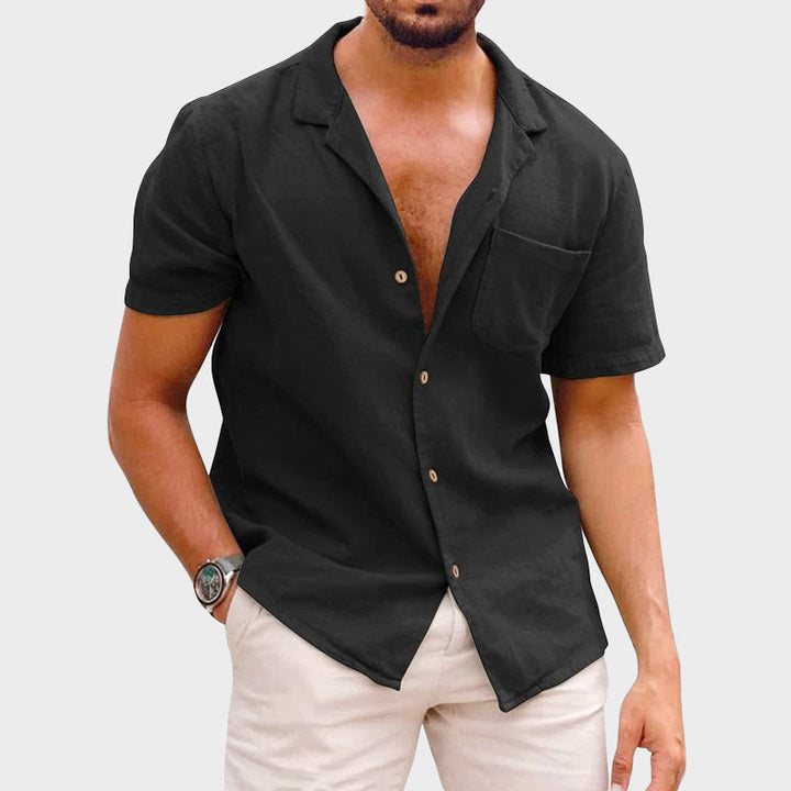 Edward Stone Relaxed Fit Short-Sleeve Shirt