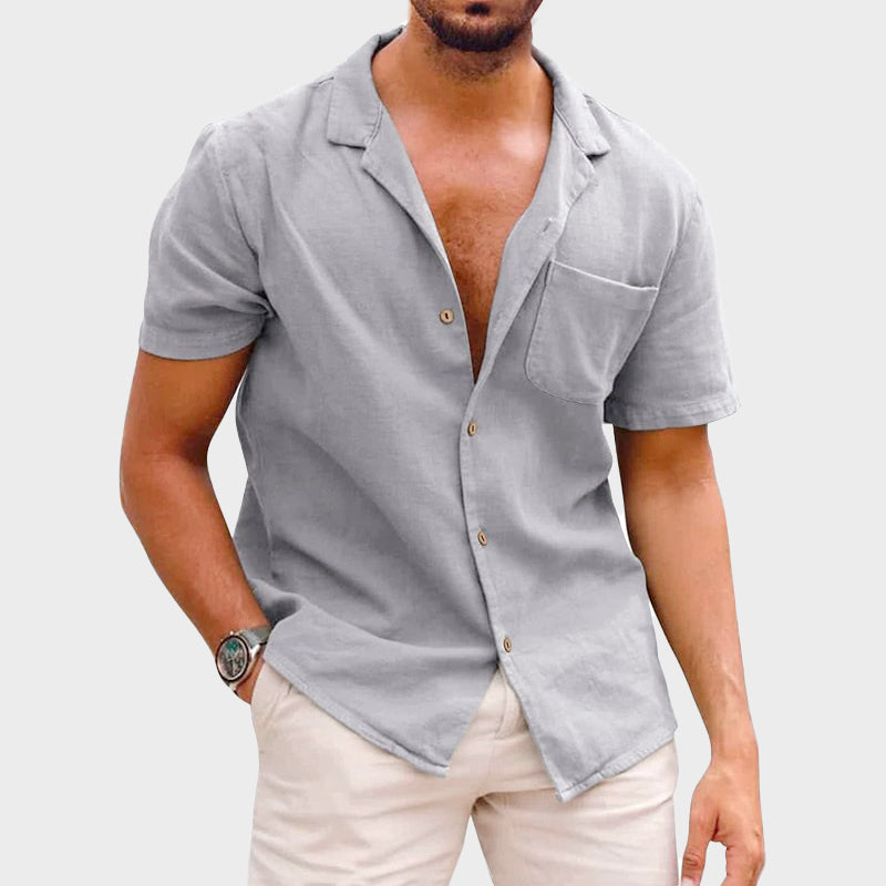Edward Stone Relaxed Fit Short-Sleeve Shirt