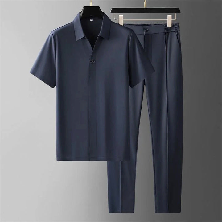 Edward Stone Short Sleeve Shirt & Pants Set