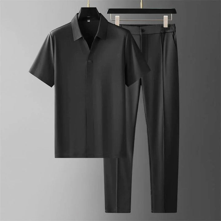 Edward Stone Short Sleeve Shirt & Pants Set