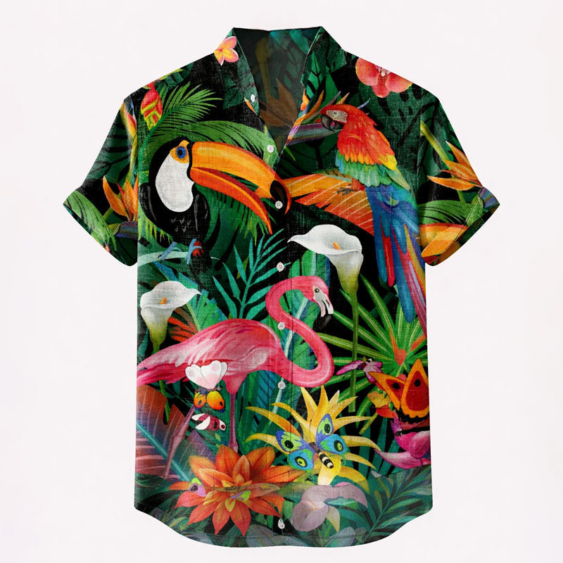 Edward Stone Short Sleeve Tropical Shirt