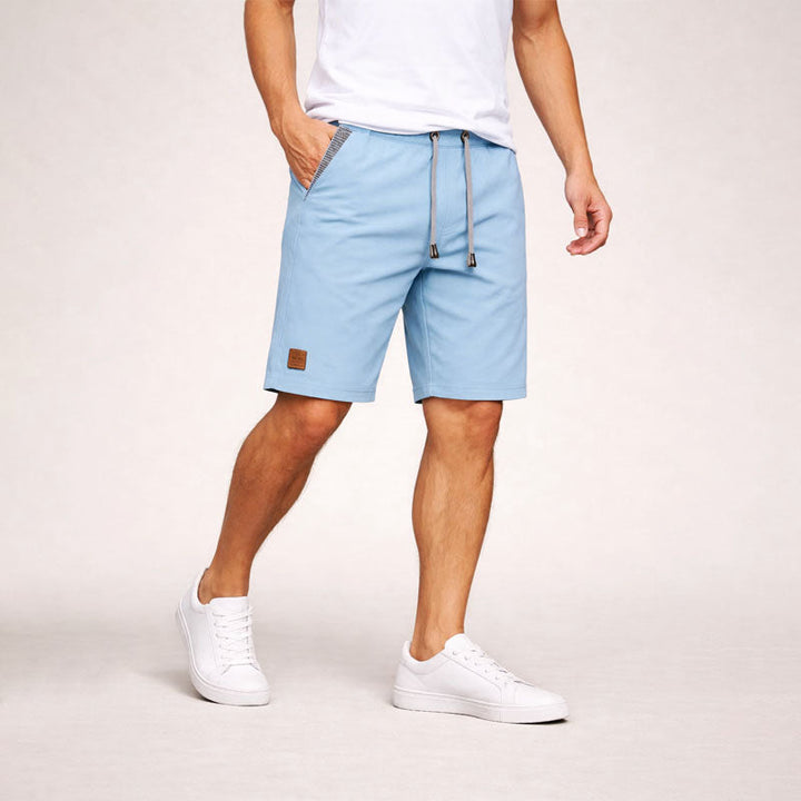 Edward Stone Shorts with Contrast Pocket Detail