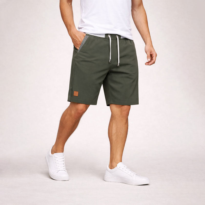 Edward Stone Shorts with Contrast Pocket Detail