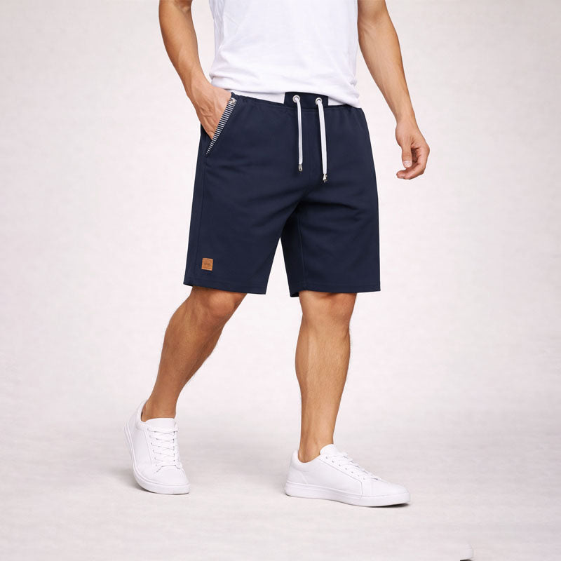 Edward Stone Shorts with Contrast Pocket Detail