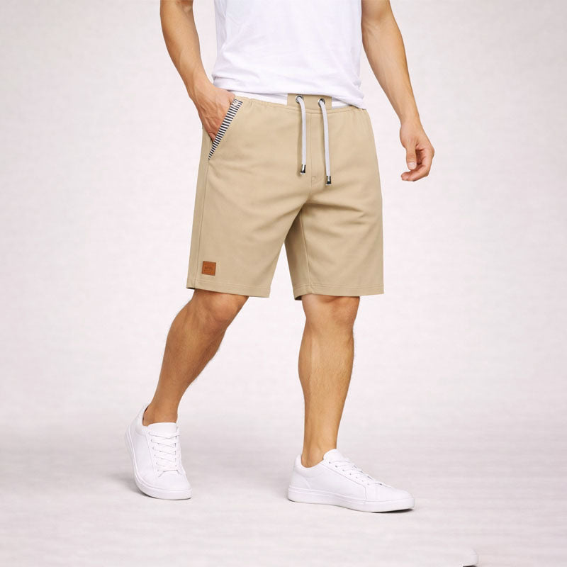 Edward Stone Shorts with Contrast Pocket Detail