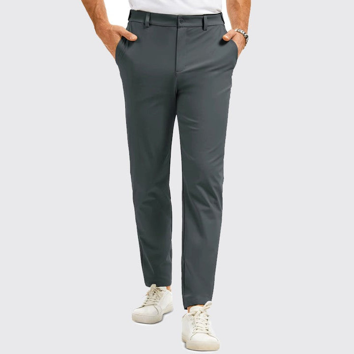 Edward Stone Slim Fit Pants with Straight Leg