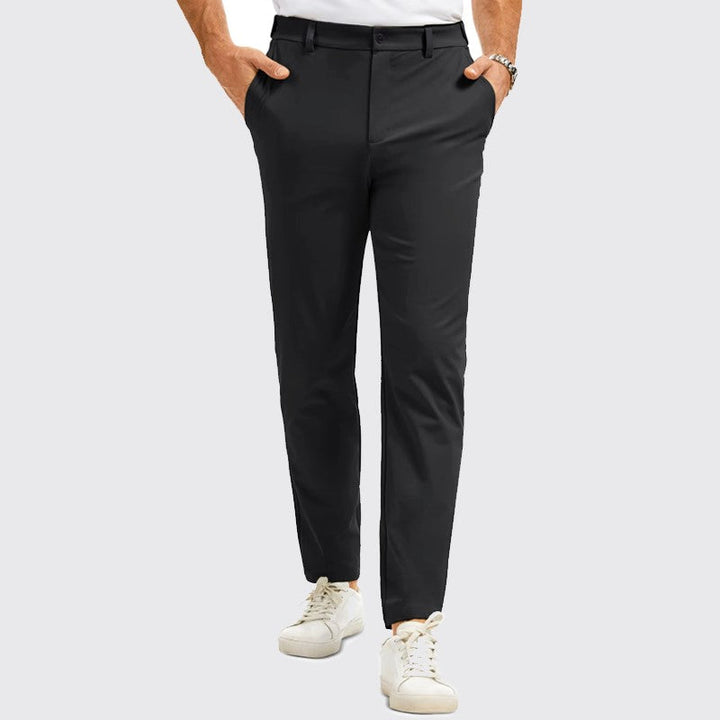 Edward Stone Slim Fit Pants with Straight Leg