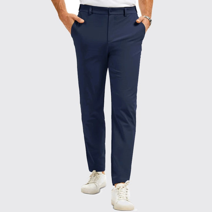 Edward Stone Slim Fit Pants with Straight Leg