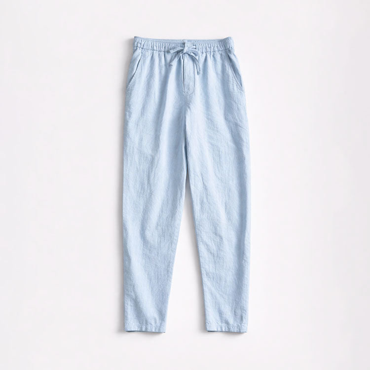 Edward Stone Tapered Pants with Drawstring Waist