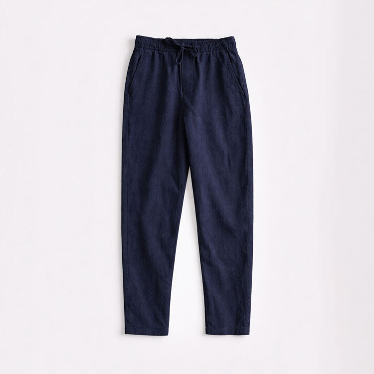 Edward Stone Tapered Pants with Drawstring Waist