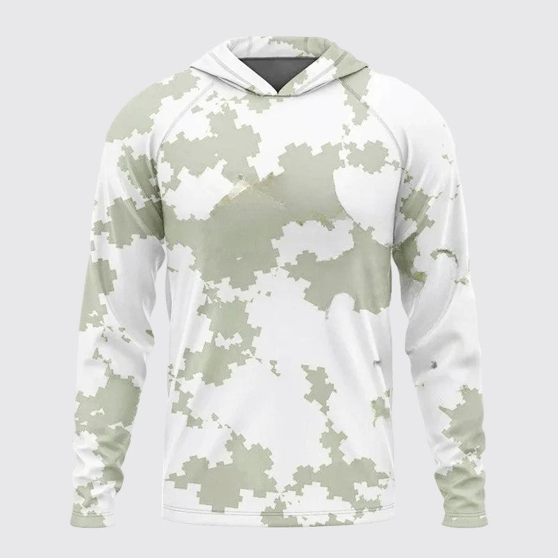 Edward Stone Urban Camo Hooded Shirt