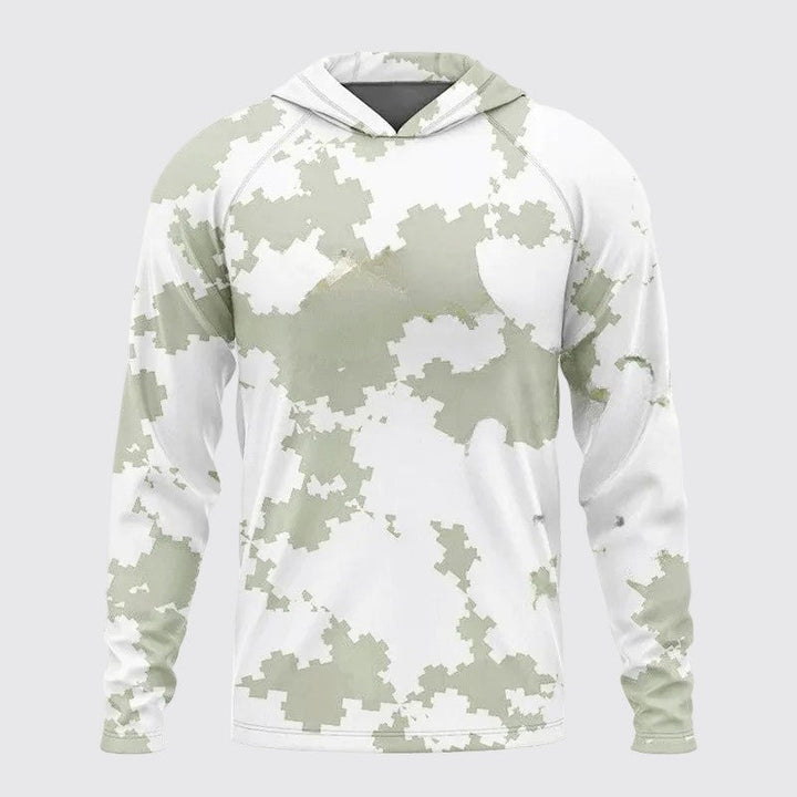 Edward Stone Urban Camo Hooded Shirt
