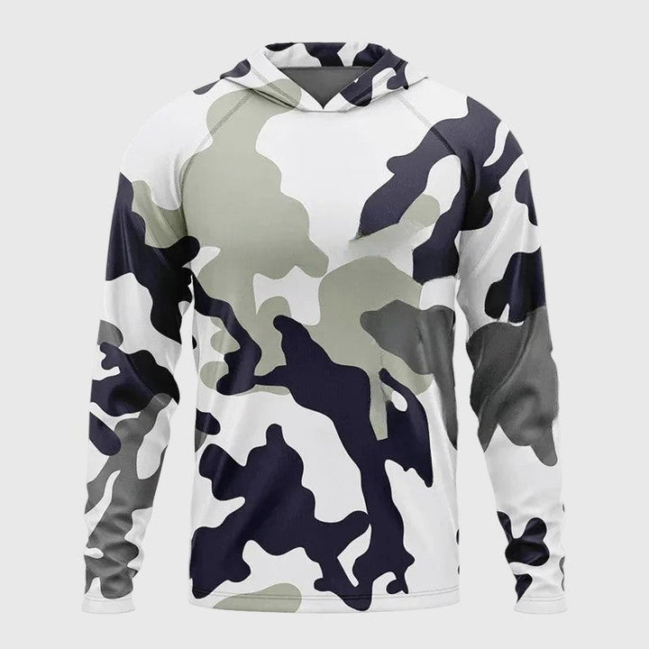 Edward Stone Urban Camo Hooded Shirt