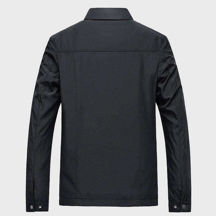 Edward Stone Zip-Up Casual Collar Jacket