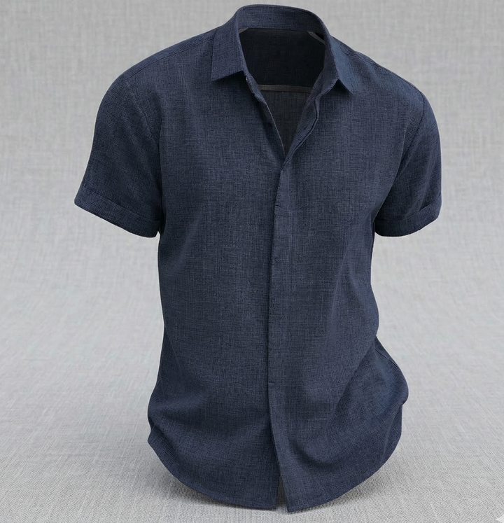Edward Stone Casual Button-Up Summer Shirt