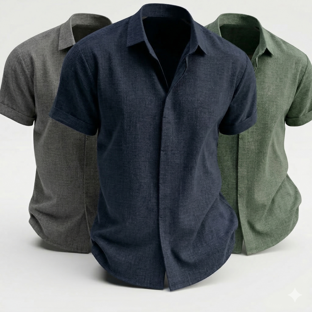 Edward Stone Casual Button-Up Summer Shirt