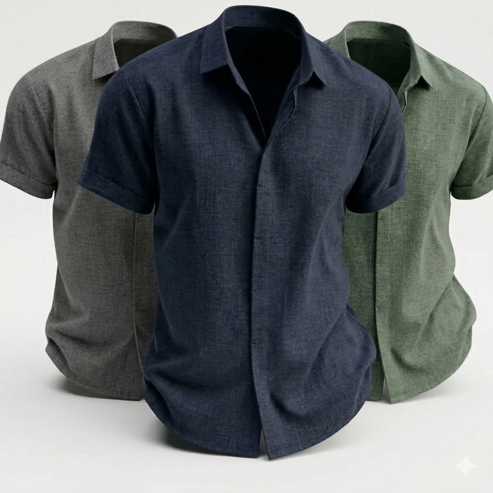 Edward Stone Casual Button-Up Summer Shirt