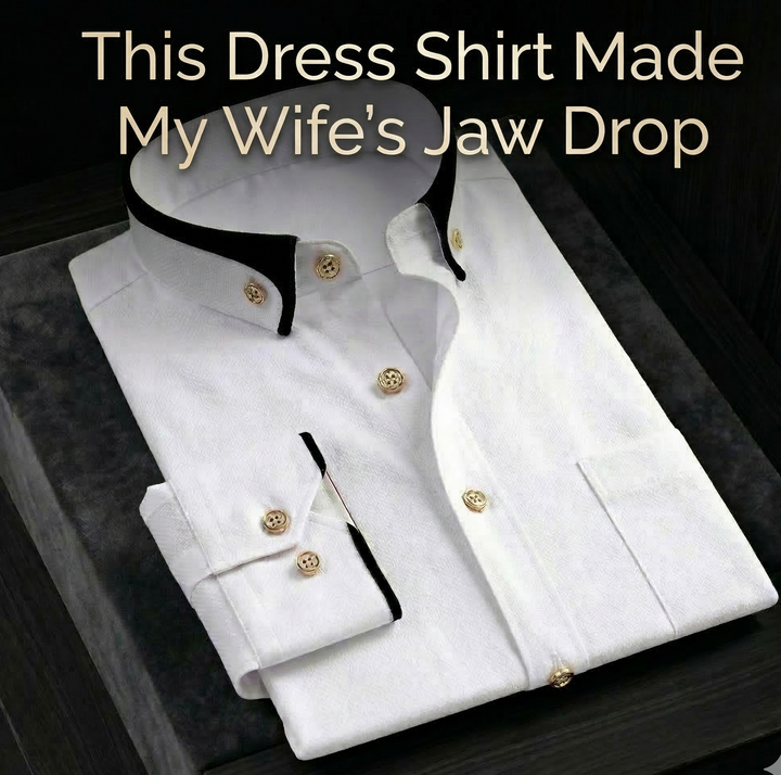 Edward Stone Contrast Collar Button-Down Shirt