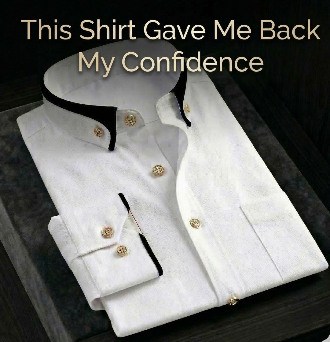 Edward Stone Contrast Collar Button-Down Shirt
