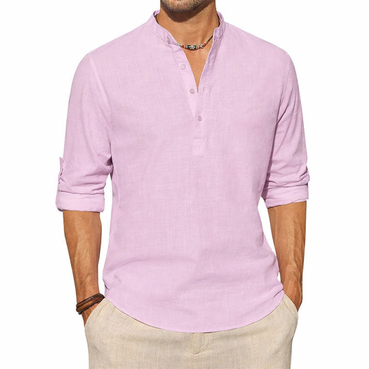 Edward Stone Long Sleeve Henley Shirt