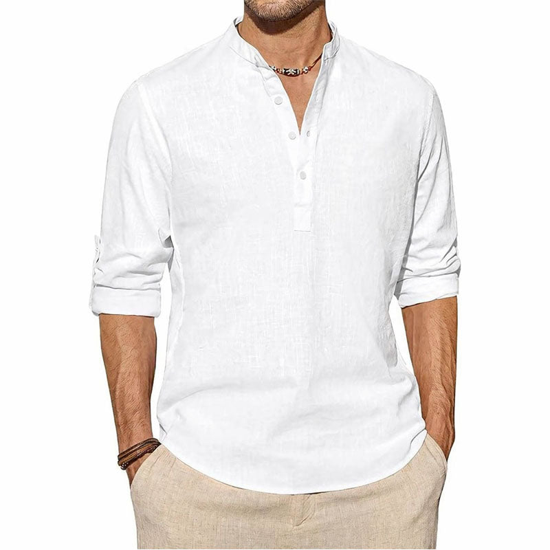 Edward Stone Long Sleeve Henley Shirt